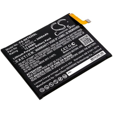 Bsc Preferred Nokia 6.2 Mobile Phone Replacement Battery CS-NKT620SL